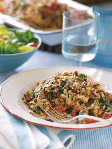 Chicken and Wild Rice Casserole