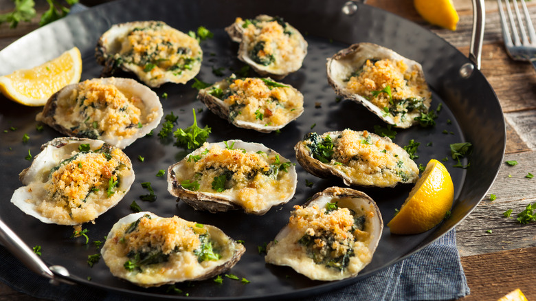 Oysters Rockefeller